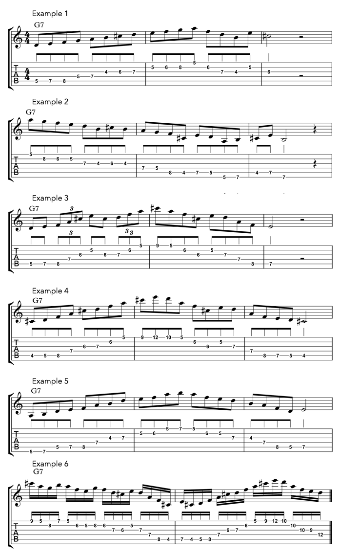 Conceptual Jazz Scales